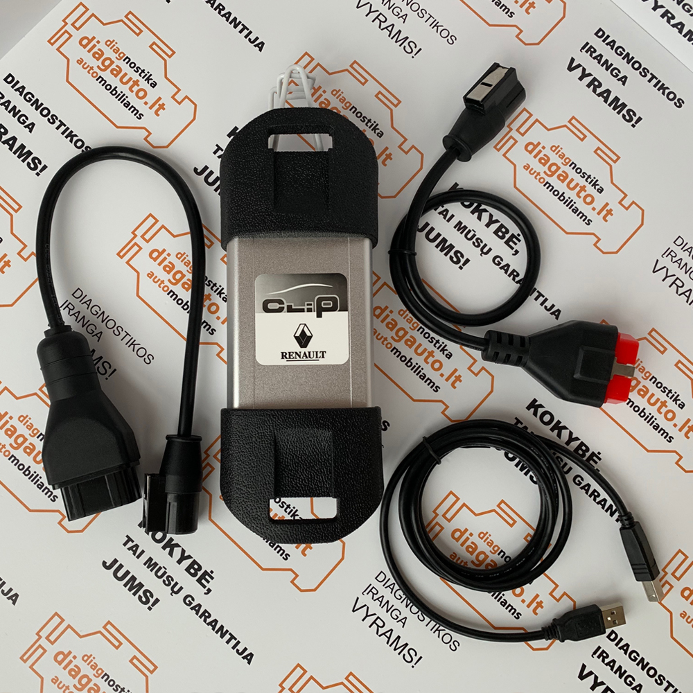 High Quality v227 Renault CAN Clip Diagnostic Interface With DELL
