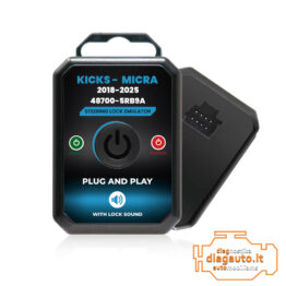 Nissan Kicks Micra 2018-2025 Steering Lock Emuliatorius (Plug & Play)