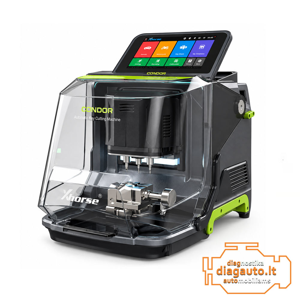 Xhorse CONDOR XC-TWINS XCMT01GL – Profesionalios automatinės raktų pjovimo staklės