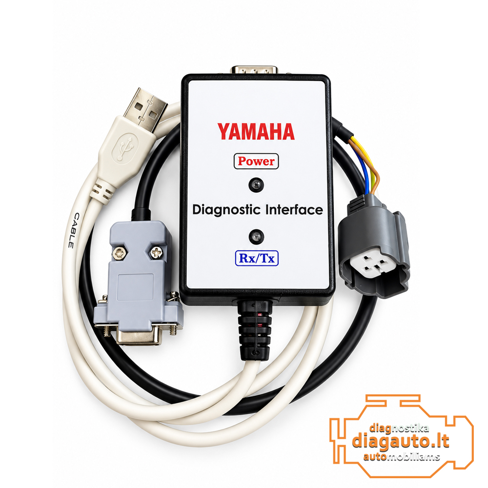 YAMAHA Outboard Marine Profesionali Diagnostikos Įranga