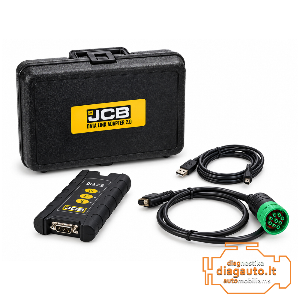 JCB Data Link Adapter 2.0 – OEM Diagnostic KIT - Image 2