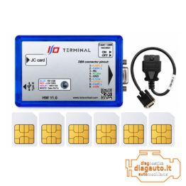 I/O Terminal Multitool Programeris (6 SIMS + 16 Aktyvaciju)