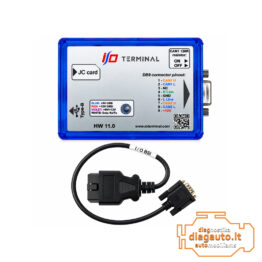 I/O Terminal V8 ECU Programavimo įranga (Palaiko SIM korteles, dirba per OBD2)